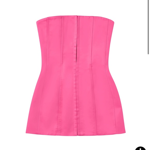 Guizio SATIN CORSET DRESS - Picture 2 of 6